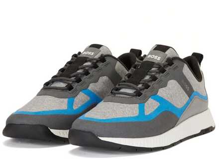 BOSS Titanium hardlooptrainers voor heren in blauw - EU 39/ UK 6
