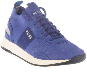BOSS Titanium hardlooptrainers voor heren in blauw