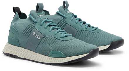 BOSS Titanium hardlooptrainers voor heren in groen