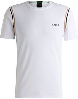 BOSS TOC Waffle T-shirt Heren wit - XXL