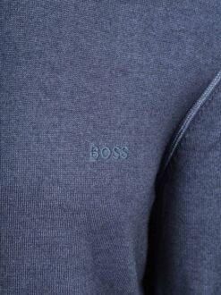 BOSS Trui Astefo Wol Blauw - M,XL