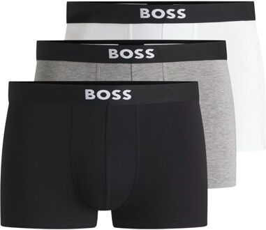 BOSS Trunk One Boxershorts Heren (3-pack) - S