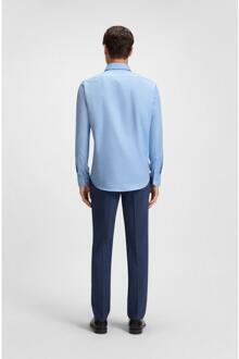 BOSS Unisex H-Joe Spread Shirt voor volwassenen (Lichtblauw) - maat