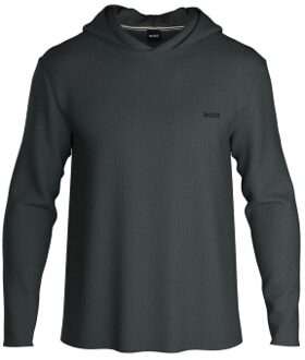 BOSS Waffle Hoodie * Actie * Groen - Medium,Large,X-Large