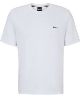 BOSS Waffle T Shirt * Actie * Beige,Bruin,Wit,Blauw,Groen - Small,Medium,Large,X-Large,XX-Large