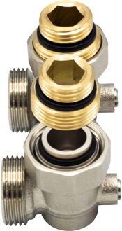 Boss & Wessing Aansluitblok Radiator BWS Talia Muuraansluiting 3/4EK-1/2-MV