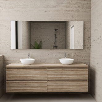 Boss & Wessing ACTIE BWS Badmeubel | Paris | Canyon Oak | 160 cm | met topplaat