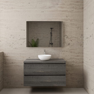 Boss & Wessing ACTIE BWS Badmeubel | Paris | Frey Oak | 100 cm | met topplaat