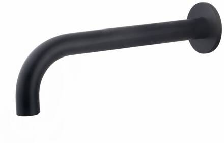 Boss & Wessing AQS Wastafelkraan Uitloop Rond 26 cm Mat Zwart Boss & Wessing