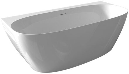 Boss & Wessing Back-to-wall Ligbad BWS by Riho Varro 170x80 cm Mat Wit