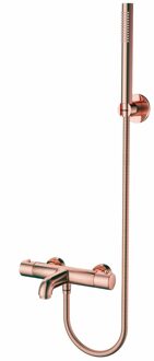 Boss & Wessing Bad/Douchekraan Aquasplash Colorato Opbouw Thermostatisch Geborsteld Koper Aquasplash