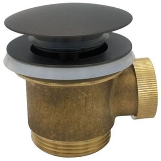 Boss & Wessing Badafvoer BWS Clickwaste 5/4 Voor Vrijstaand Bad Gunmetal