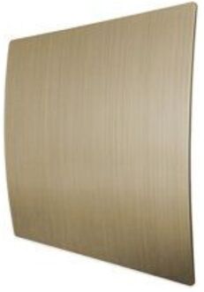 Boss & Wessing Badkamer Ventilator Pro Design Nalooptimer Vochtsensor 100mm 75 m3 Goud Kunststof