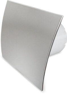 Boss & Wessing Badkamer Ventilator Pro Design Standaard 100 mm 105 m3 Gebogen RVS Boss & Wessing