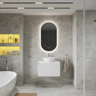 Boss & Wessing Badkamermeubelset BWS Linea | 60 cm | Mat Wit