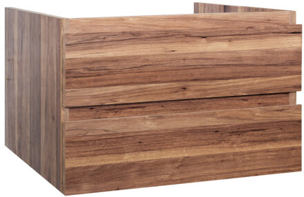 Boss & Wessing Badkamermeubelset BWS Sally 100 cm Twee Soft-Close Lades Eiken