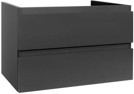 Boss & Wessing Badkamermeubelset BWS Sally 100 cm Twee Soft-Close Lades Mat Grijs