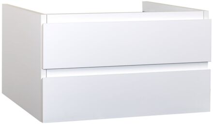 Boss & Wessing Badkamermeubelset BWS Sally 120 cm Twee Soft-Close Lades Mat Wit