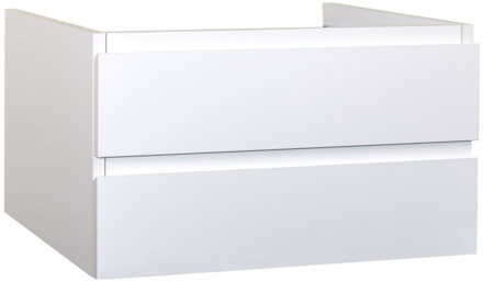 Boss & Wessing Badkamermeubelset BWS Sally 160 cm Vier Soft-Close Lades Hoogglans Wit