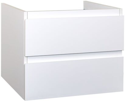 Boss & Wessing Badkamermeubelset BWS Sally 80 cm Twee Soft-Close Lades Mat Wit