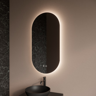 Boss & Wessing Badkamerspiegel BWS Riono 50x100cm Verticaal LED