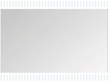 Boss & Wessing Badkamerspiegel BWS Salt Met LED Backlight 100x60 cm Zilver