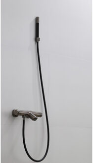 Boss & Wessing Badkraan Opbouw BWS Exclusive Pro met Staaf Handdouche Set Gunmetal