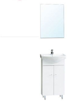 Boss & Wessing Badmeubel Set Mykonos - 50cm - Wit