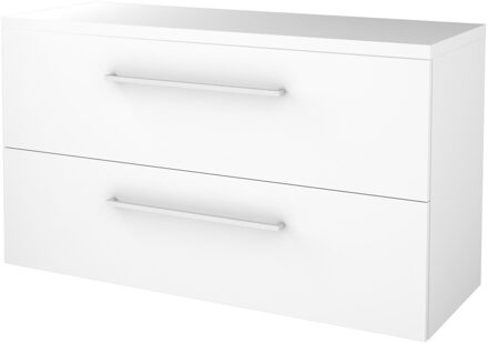 Boss & Wessing Badmeubelset Aquasplash Salt 120x46 cm Met Grepen Aquasplash