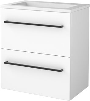 Boss & Wessing Badmeubelset Aquasplash Salt 60x39 cm Met Grepen Aquasplash