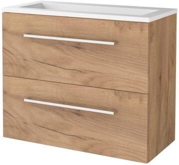 Boss & Wessing Badmeubelset Aquasplash Salt 80x39 cm Met Grepen Aquasplash