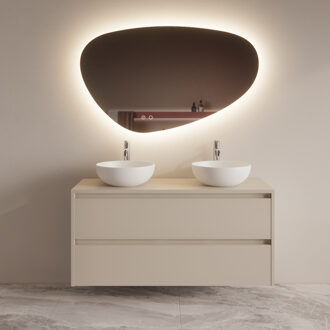 Boss & Wessing Badmeubelset BWS Riga Met Topplaat 120 cm Kasjmier Boss & Wessing