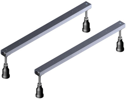 Boss & Wessing Badpoten Set BWS Universeel Verstelbaar Wit Chroom