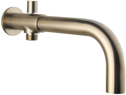 Boss & Wessing Baduitloop BWS Inbouw Rond Met Omstel 24 cm RVS RVS Look