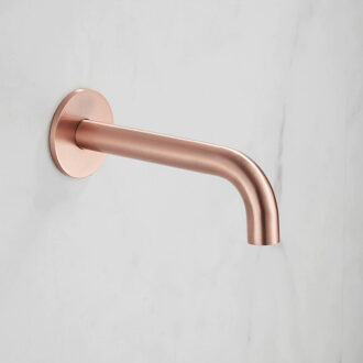 Boss & Wessing Baduitloop BWS Plus 20 cm Geborsteld Koper