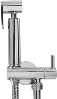 Boss & Wessing Bidet BWS Handdoucheset met Doucheslang en Opsteekgarnituur Chroom