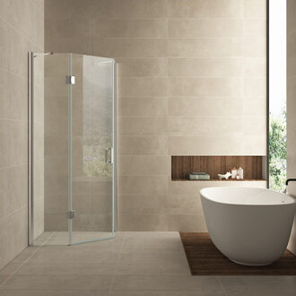 Boss & Wessing BWS 5 Hoek Douchecabine 100x100 cm 8mm Nano Glas