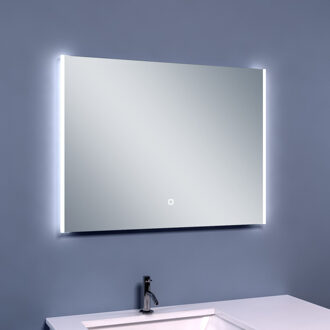 Boss & Wessing BWS Anubis Duo Condensvrije LED Spiegel 80x60 cm Aluminium
