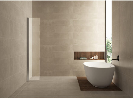 Boss & Wessing BWS Apollo Zijwand met Scharnierend Muurprofiel 30x200 cm 10mm Nano Glas