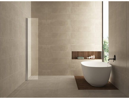 Boss & Wessing BWS Apollo Zijwand met Scharnierend Muurprofiel 40x200 cm 10mm Nano Glas Wit Chroom