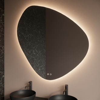 Boss & Wessing BWS Badkamerspiegel | Spark Pendel | met LED verlichting | 100x100cm