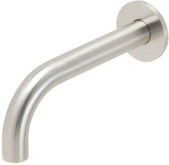 Boss & Wessing BWS Baduitloop Inbouw Rond 1/2" Geborsteld Staal RVS geborsteld