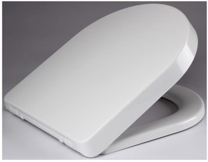 Boss & Wessing BWS Closetzitting DeeLine QuickRelease Softclose Met Deksel Wit