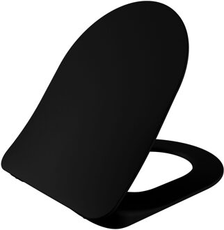 Boss & Wessing BWS Closetztting Duck Soft Close en Quick Release Zwart