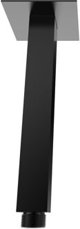 Boss & Wessing BWS Douchearm Luxe Vierkant Plafondbevestiging 20cm Mat Zwart