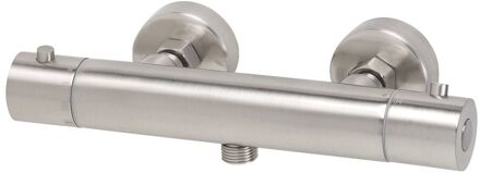 Boss & Wessing BWS Douchekraan Thermostatisch Cemal h.o.h. 12 cm RVS Look (inclusief S koppelingen)