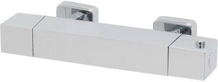 Boss & Wessing BWS Douchemengkraan Vierkant Chroom Glans Chroom