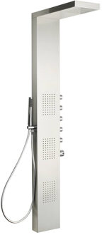 Boss & Wessing BWS Douchepaneel Rio met Thermostaat Kraan 158x20 cm RVS