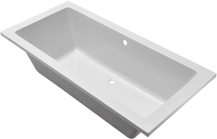 Boss & Wessing BWS Duo Inbouw Ligbad Saturnus 190x90x49 cm Acryl Wit