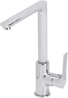 Boss & Wessing BWS Een Hendel Keukenmengkraan Caspar Chroom Glans Chroom